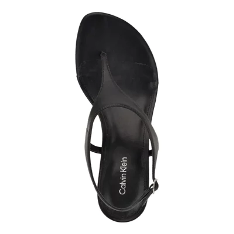 Portia Round Toe Tapered Heel Dress Sandals