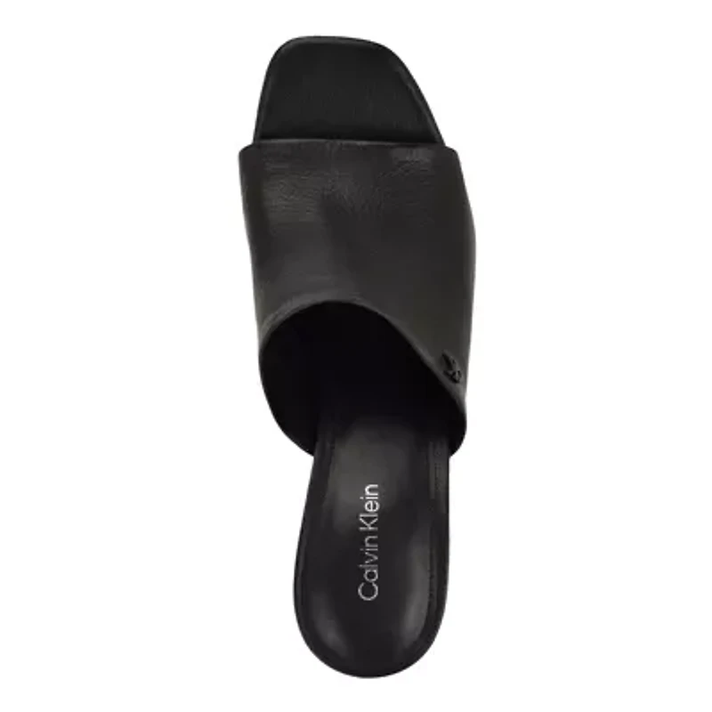 Chaney Square Toe Slip-on Dress Sandals