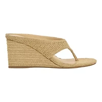 Marcheli Round Toe Slip-on Wedge Sandals