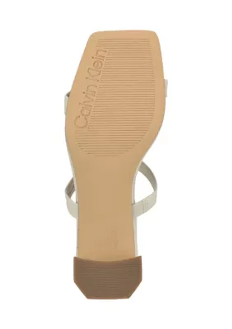 Kater Square Toe Slip-On Dress Sandals
