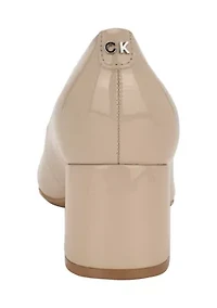Lenott Slip On Pointy Toe Dress Pumps