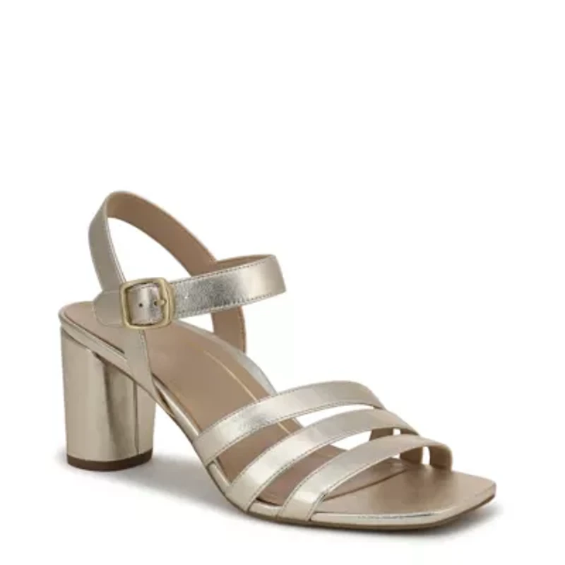 Nora Strappy Block Heel Sandal