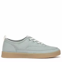 Cyan Lace Up Sneakers