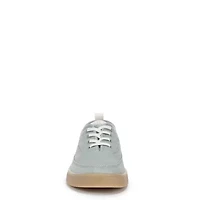 Cyan Lace Up Sneakers