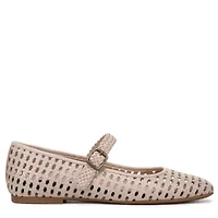 Alameda Woven Mary Jane Flats