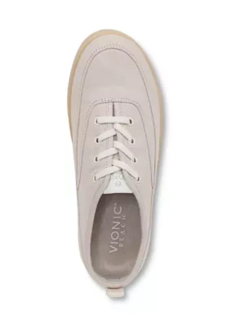 Cyan Lace Up Sneaker