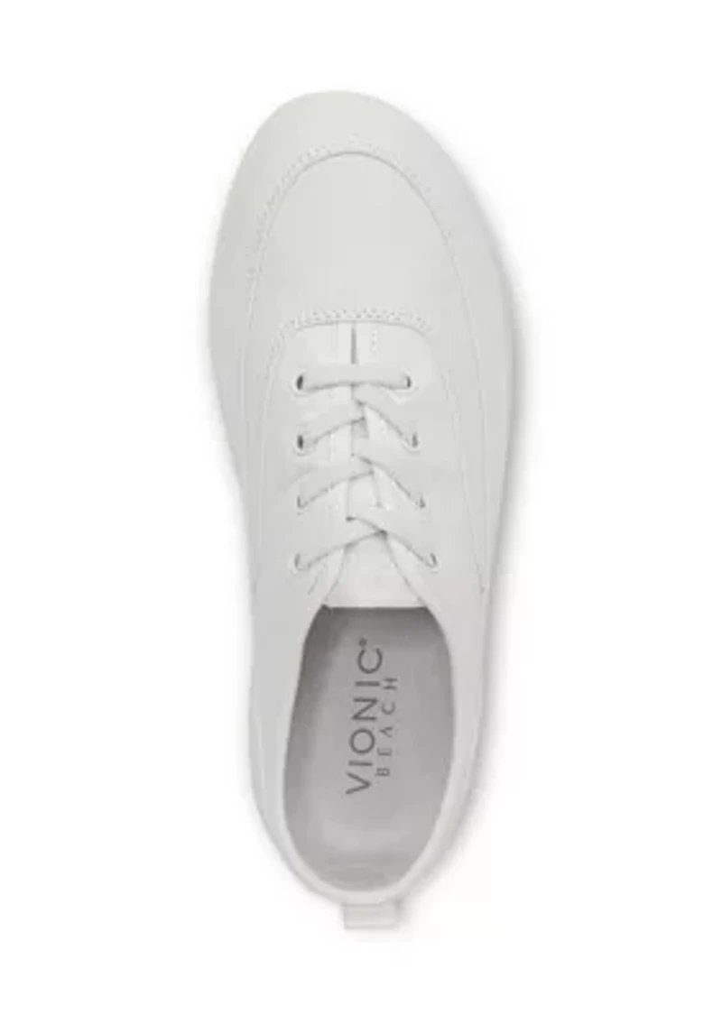 Cyan Lace Up Sneaker