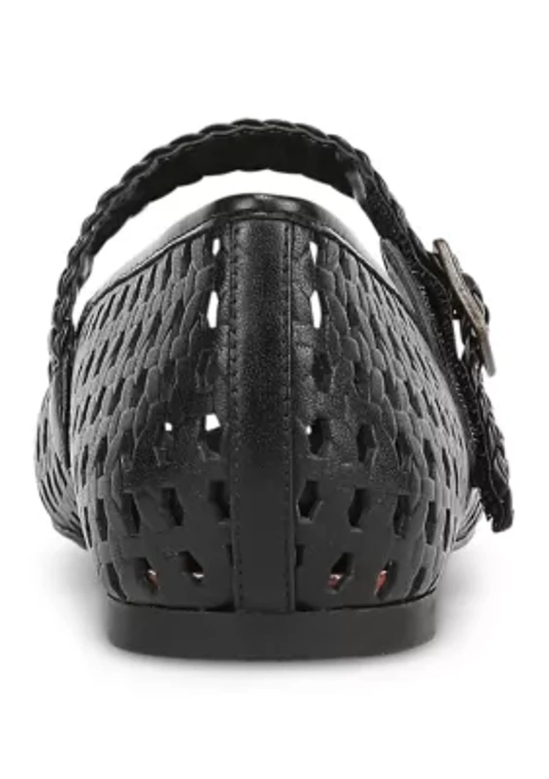 Alameda Woven Mary Jane Flat
