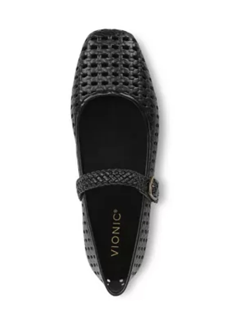 Alameda Woven Mary Jane Flat