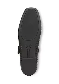 Alameda Woven Mary Jane Flat