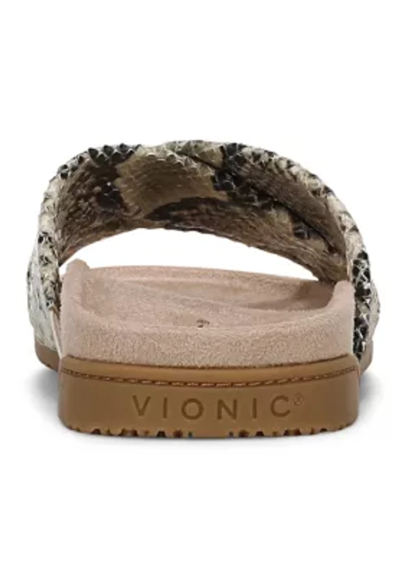 Etna Cross Strap Sandals