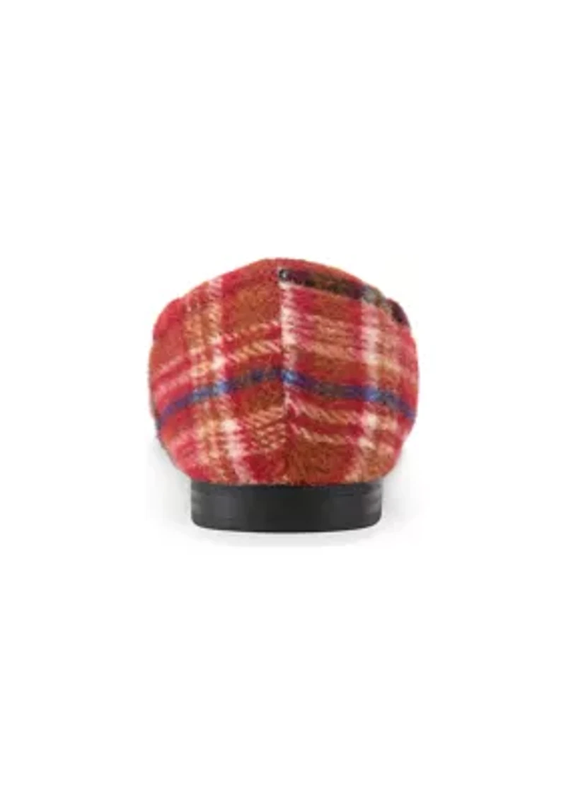Jessica Plaid Flats