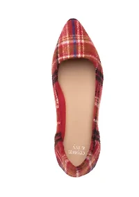 Jessica Plaid Flats