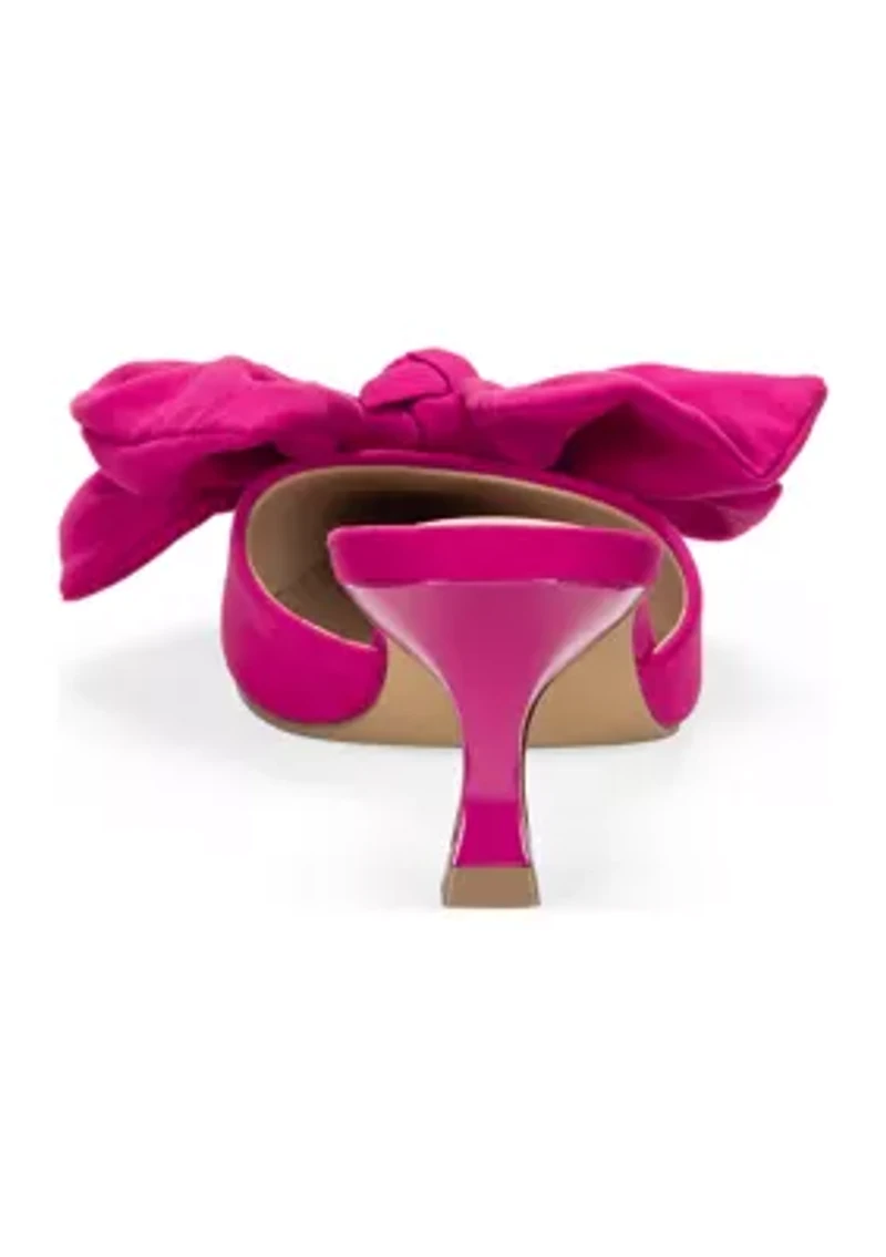 Francie Bow Top Heels