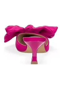Francie Bow Top Heels