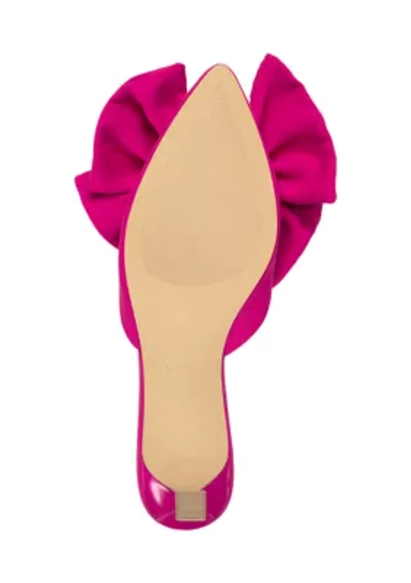 Francie Bow Top Heels