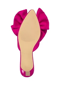 Francie Bow Top Heels