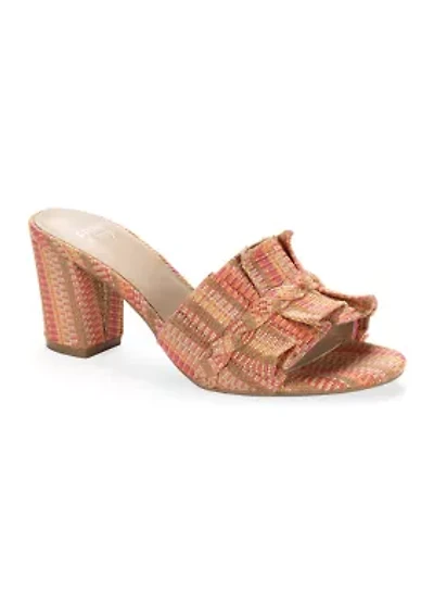 Peppy Ruffled Sandals