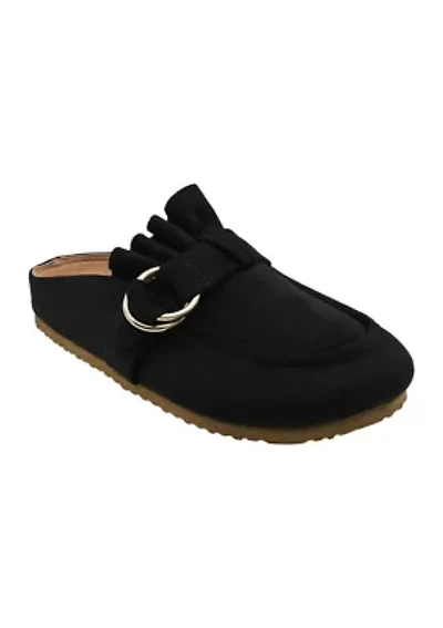 Isabel Ruffle Clogs