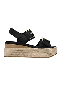 Harper Platform Wedge Sandals