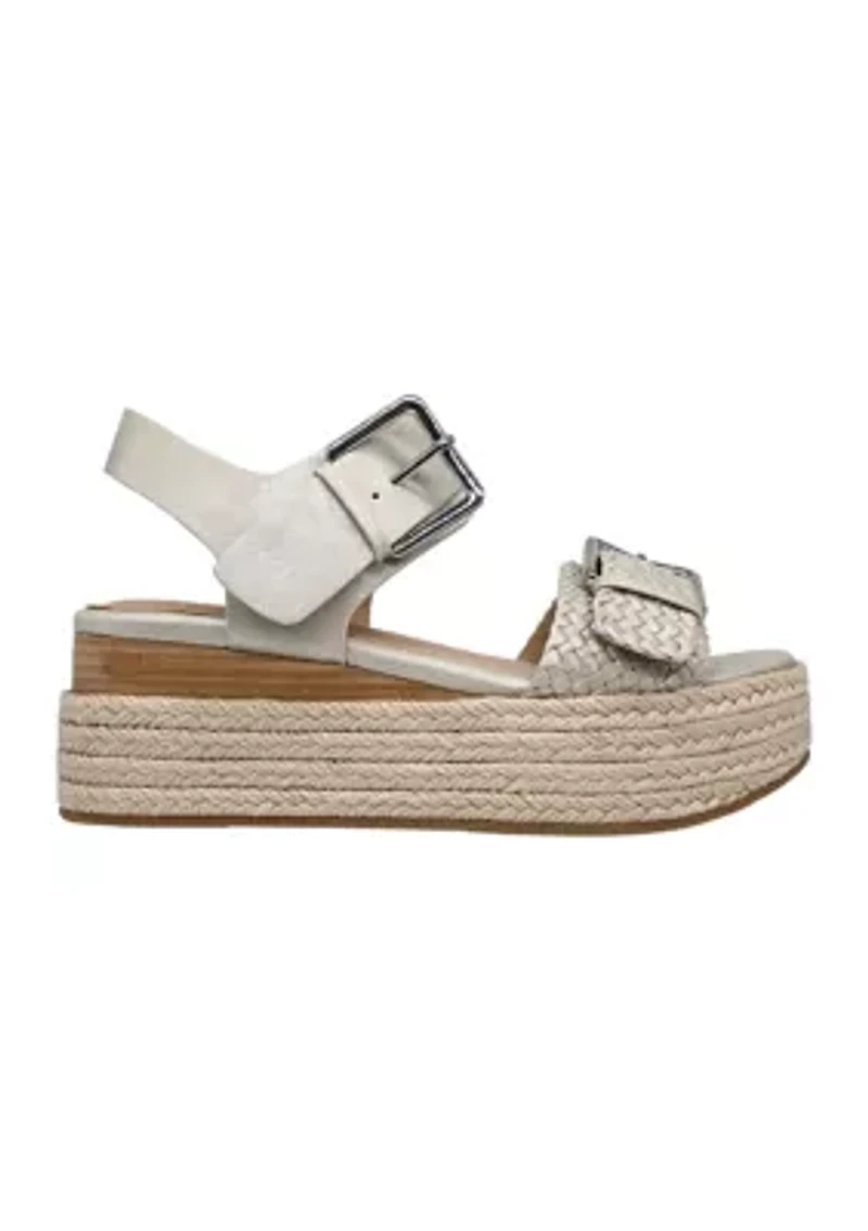 Harper Platform Wedge Sandals