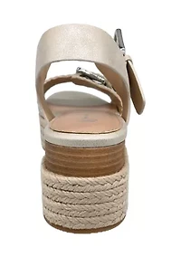 Harper Platform Wedge Sandals