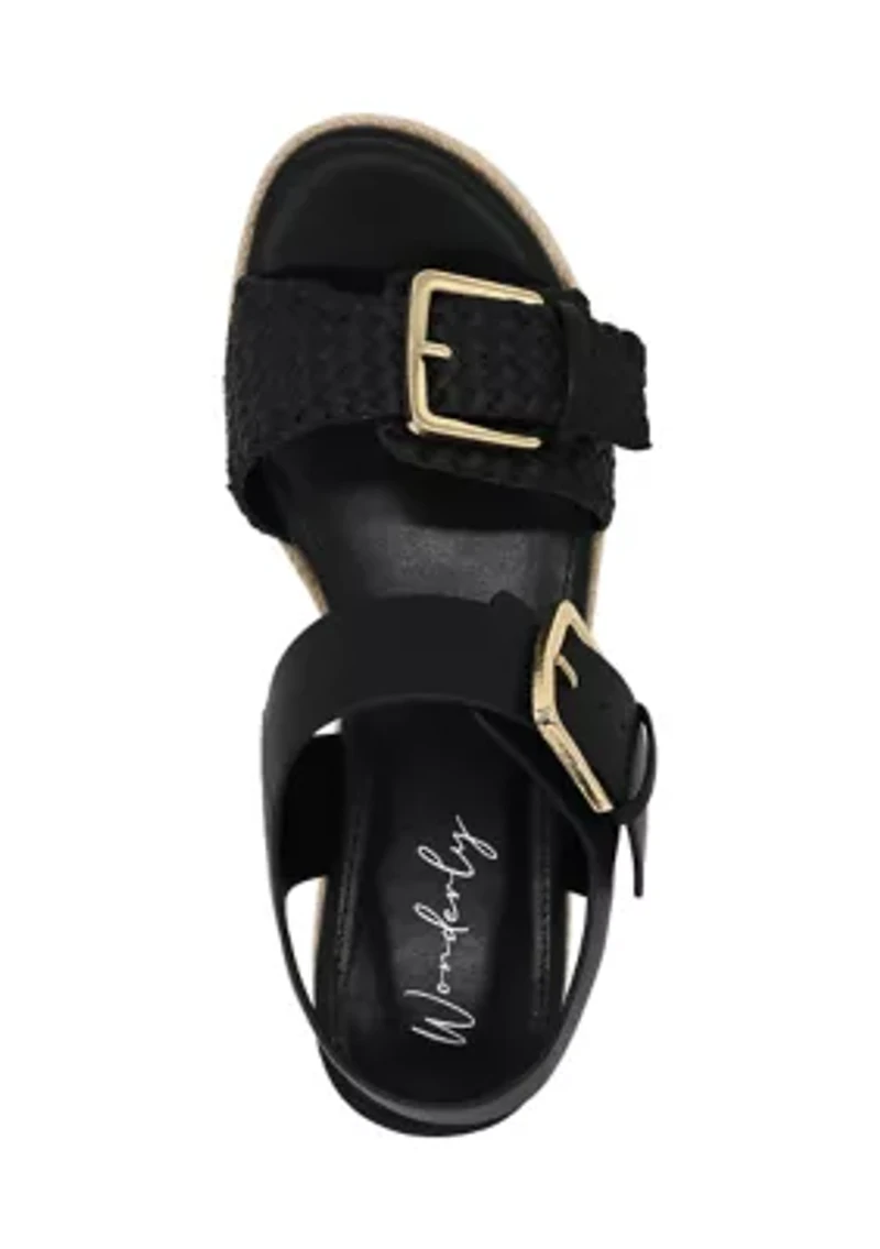 Harper Platform Wedge Sandals