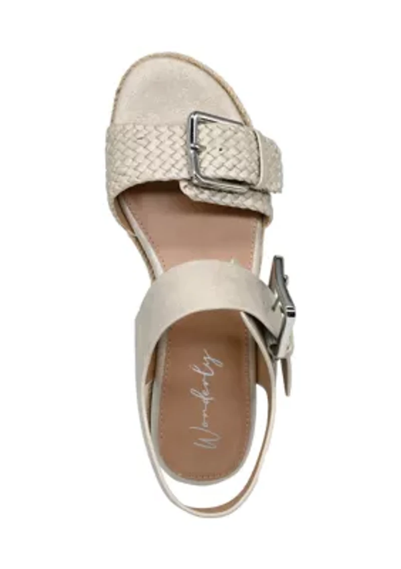 Harper Platform Wedge Sandals
