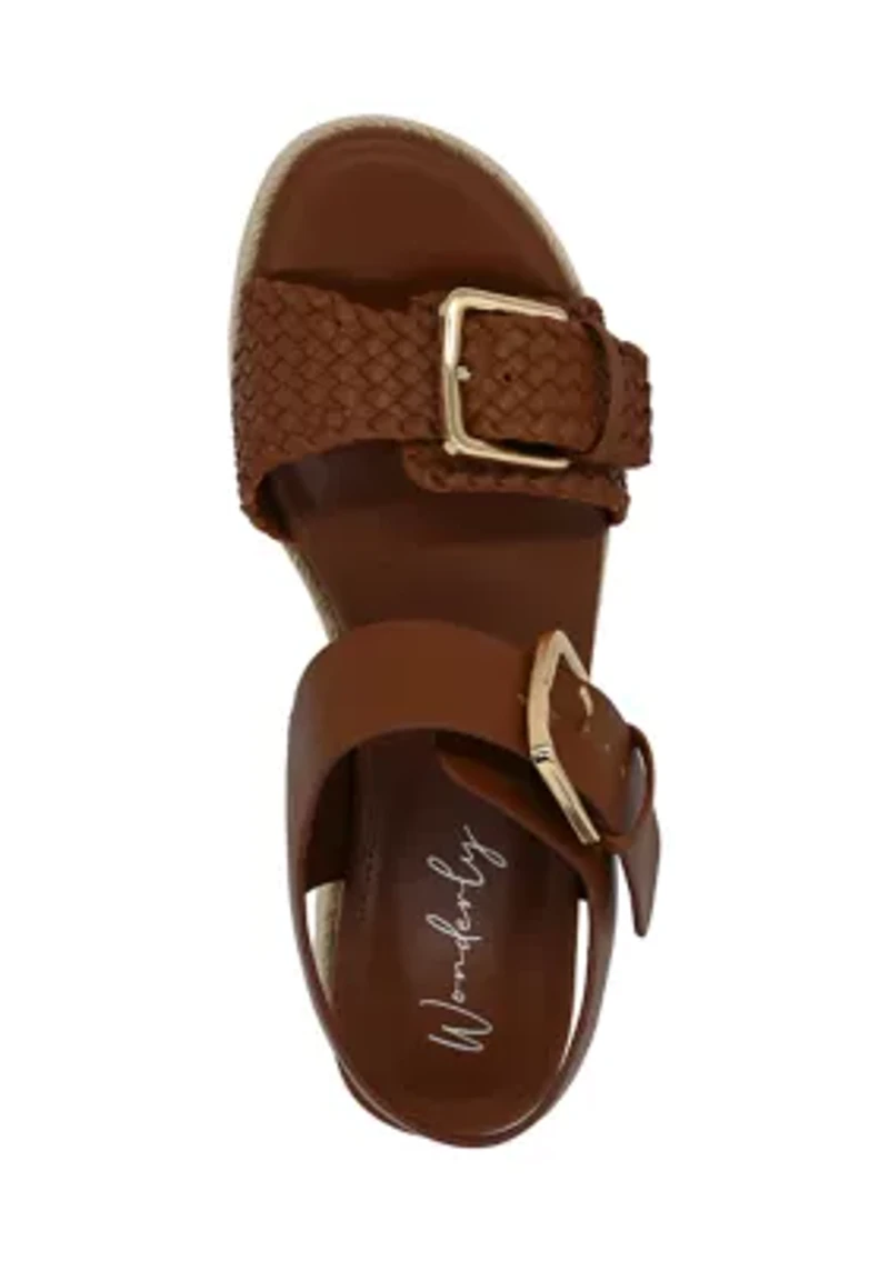 Harper Platform Wedge Sandals