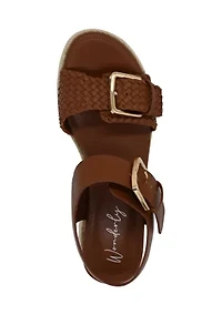 Harper Platform Wedge Sandals