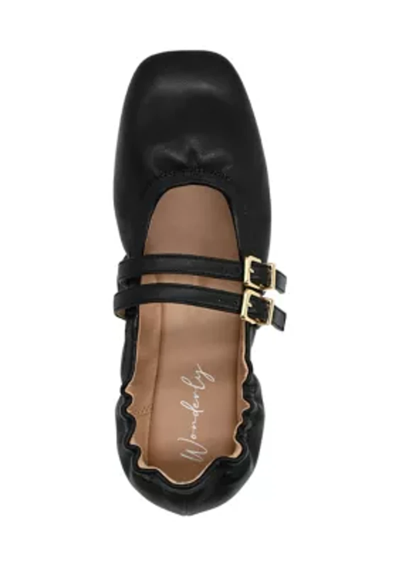 Emery Mary Jane Flats