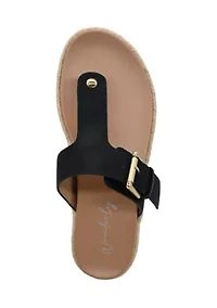 Chloe Thong Footbed Sandals