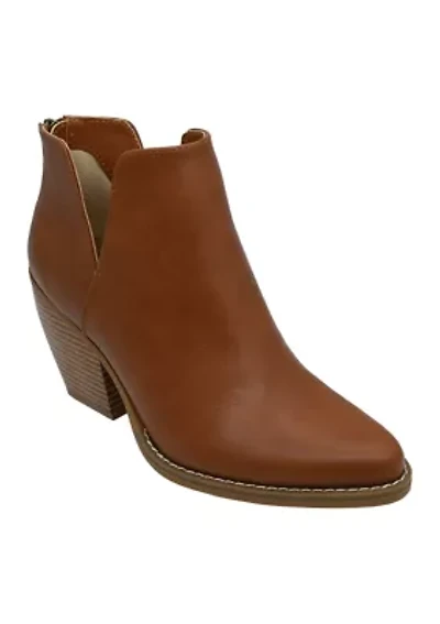 Vanessa Cutout Booties