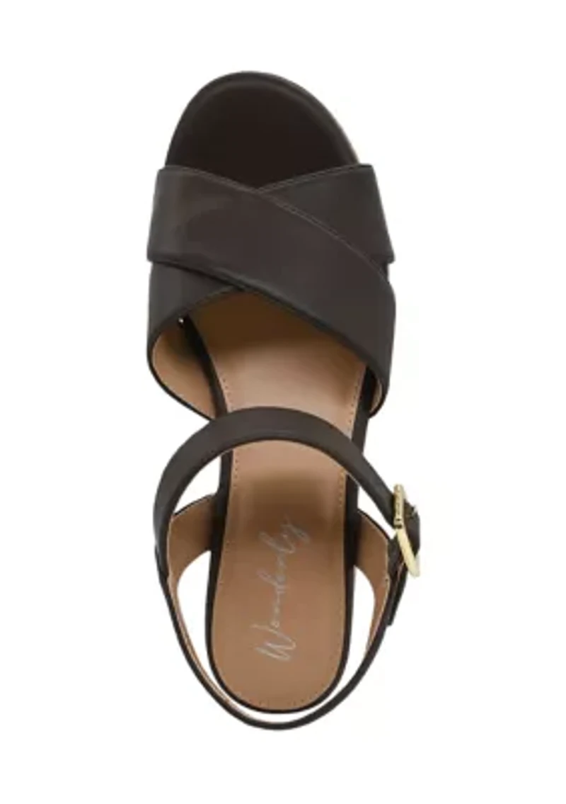 Reagan Cork Heeled Sandals