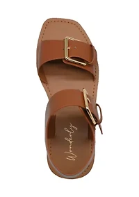 Sara Buckle Sandals