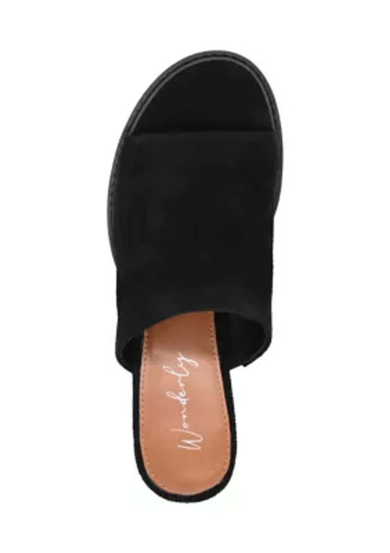 Michelle Slide Heeled Sandals