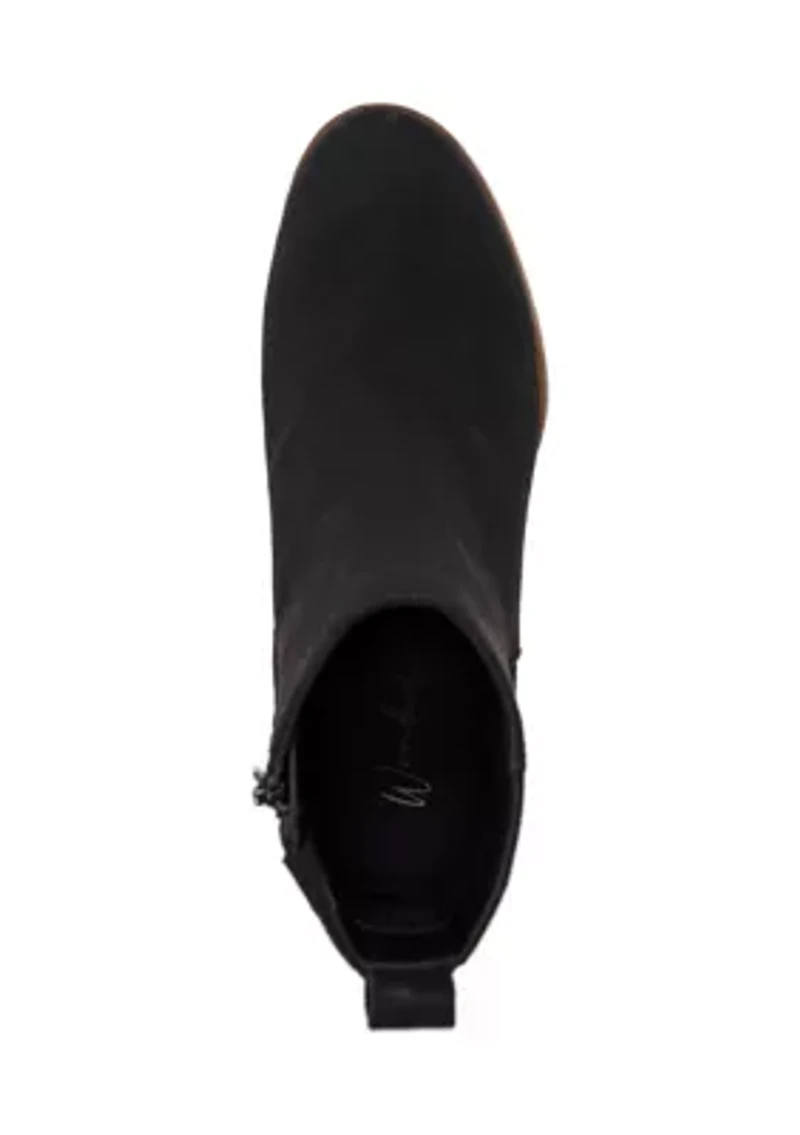 Sarika Wedge Booties