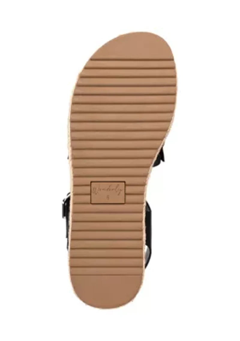 Ruby Platform Sandals