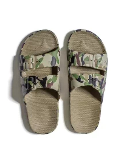 Moses Two Band Slide Sandals