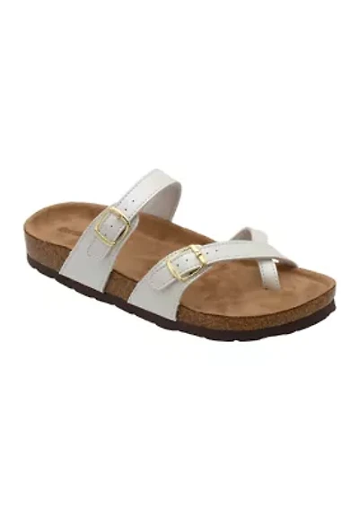Myrtle Thong Footbed Sandals