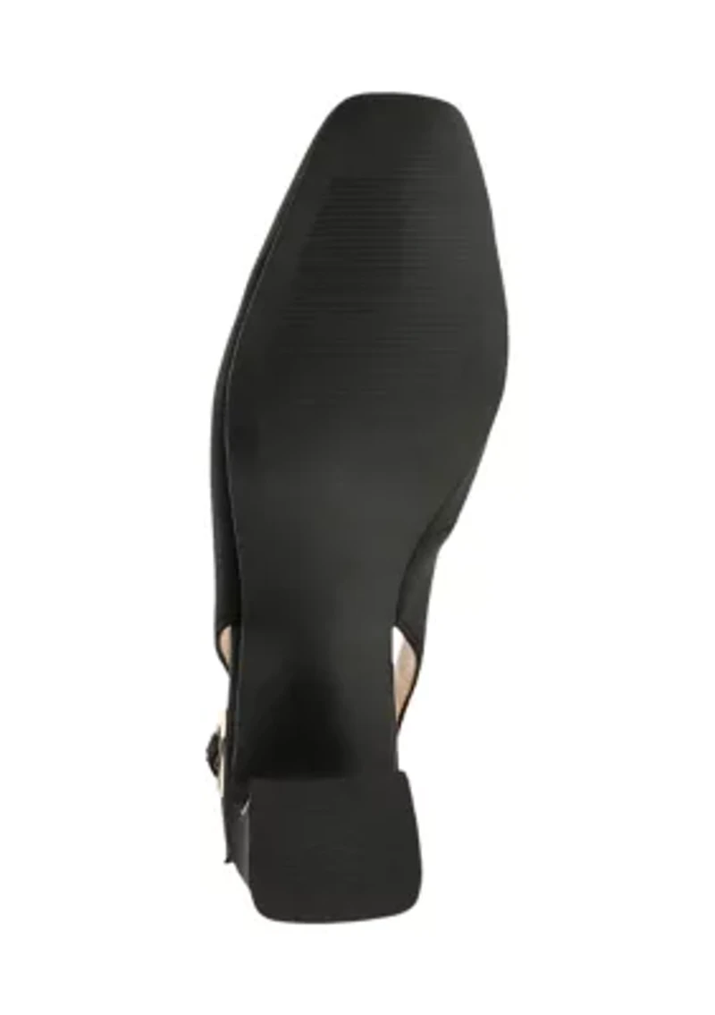 Seti Satin Slingback Heels