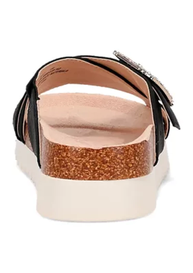 Indigo Crossover Sandals