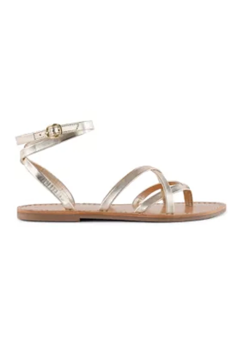 Happy Go Lucky Wrap Sandals