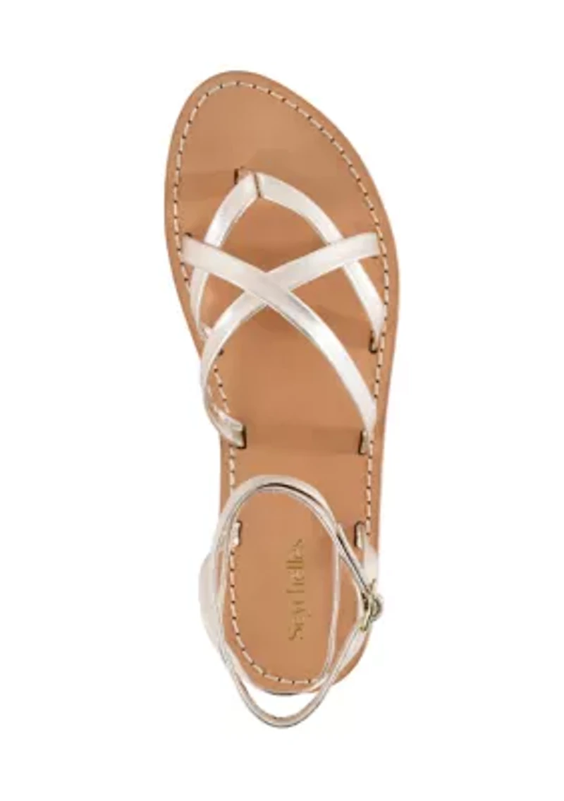 Happy Go Lucky Wrap Sandals