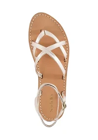 Happy Go Lucky Wrap Sandals