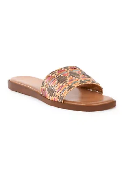 Palm Oasis Slide Sandals