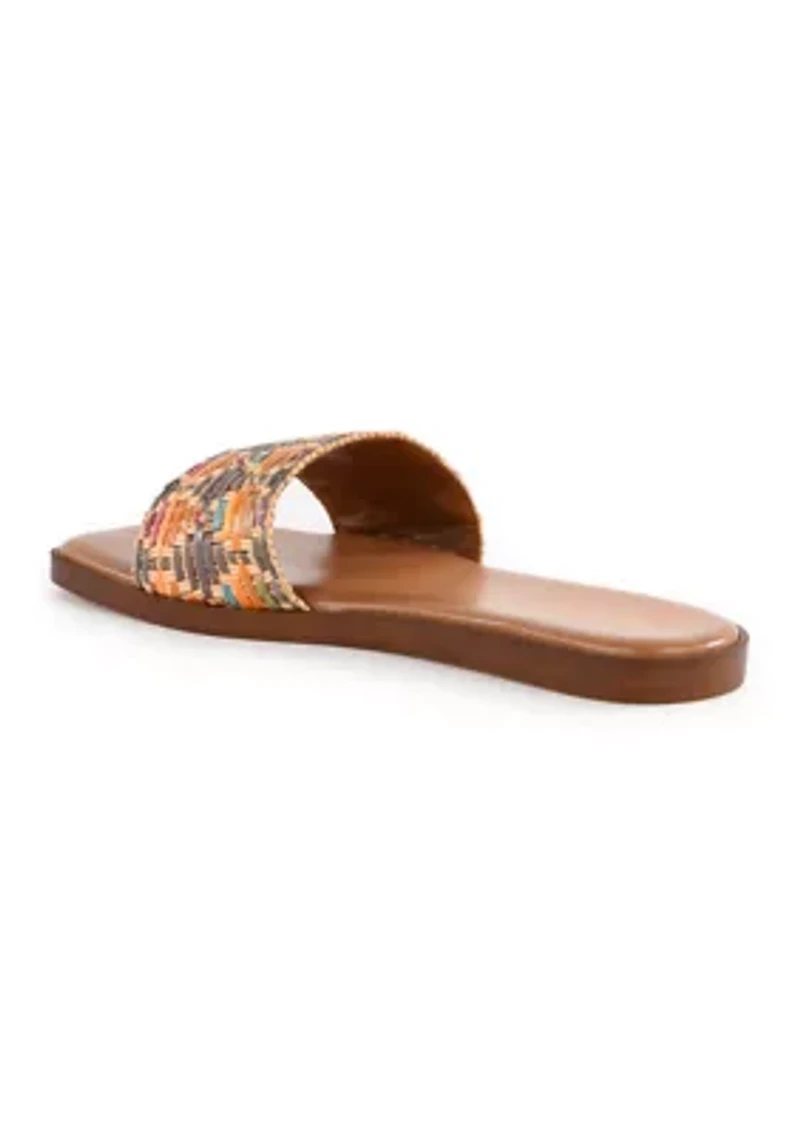 Palm Oasis Slide Sandals