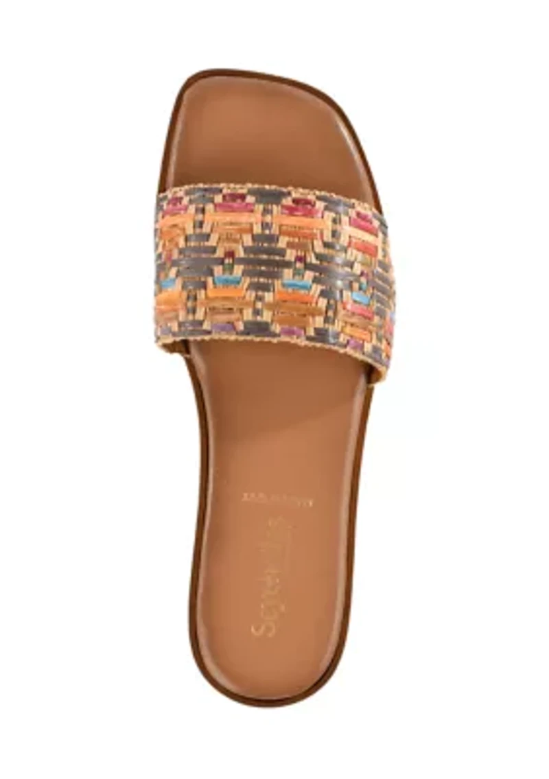 Palm Oasis Slide Sandals