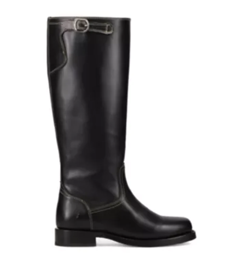 Campus Low Heel Tall Riding Boot