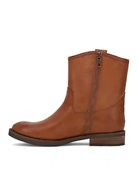 Kellie Button Short Boots
